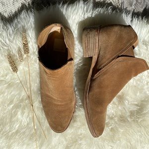 DOLCE VITA Suede Ankle Bootie